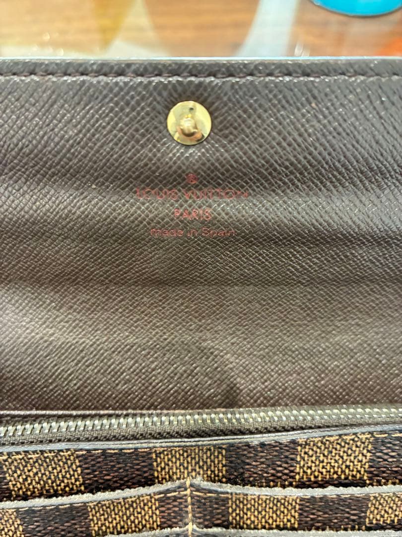 ルイヴィトン　長財布　ダミエ