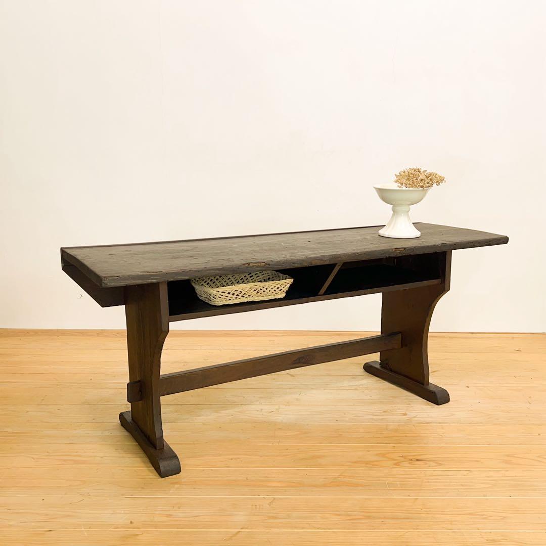 テーブル　長方形　M0108　古道具　古家具　和家具　ビンテージ　アンティーク