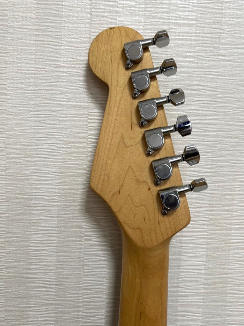 (音出し確認済)SELDER ストラトキャスター グリーンバースト セルダー