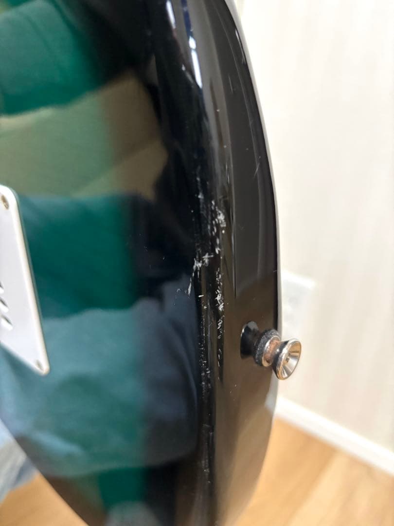 (音出し確認済)SELDER ストラトキャスター グリーンバースト セルダー