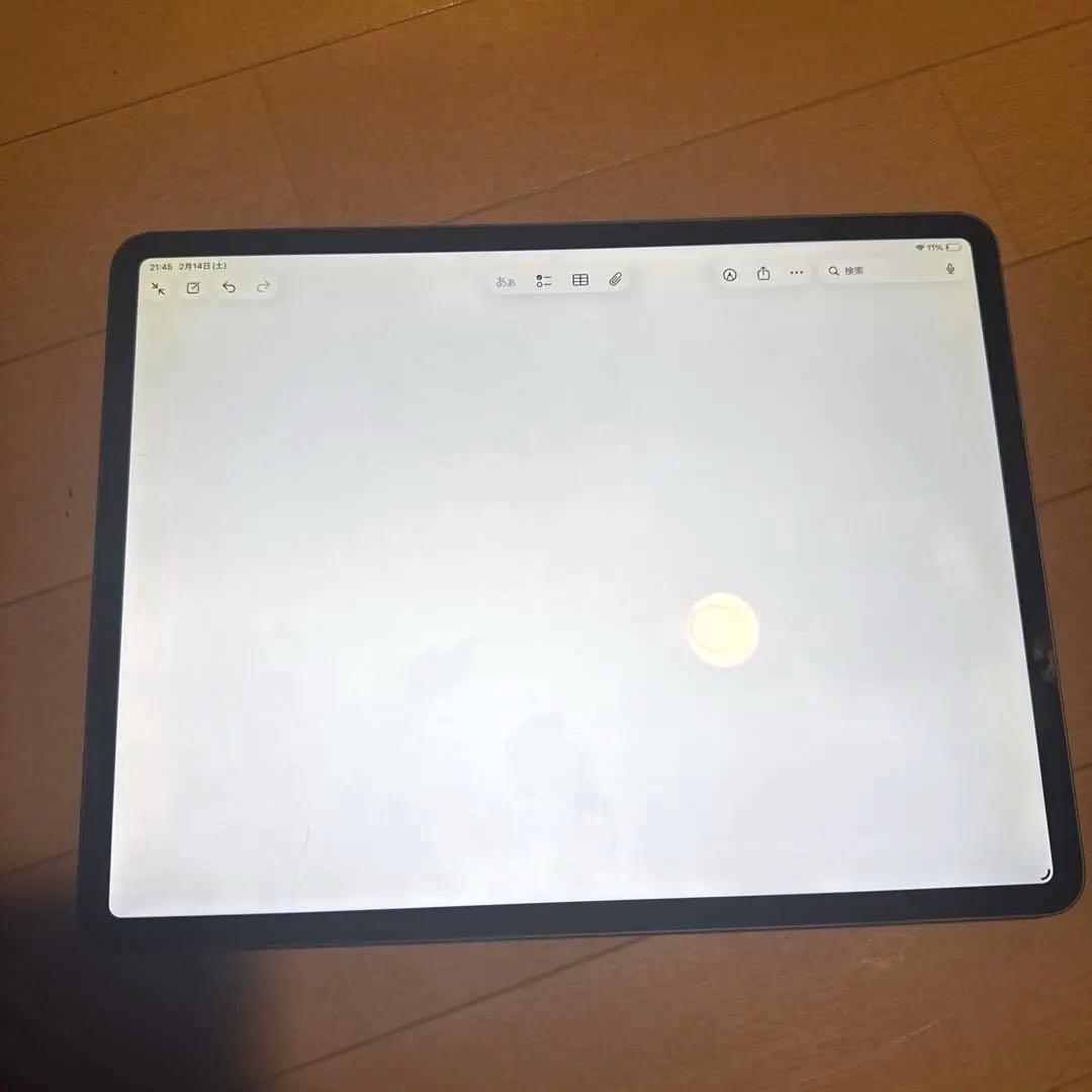 iPad Pro 12.9 第4世代 Wi-Fi 128GB［訳あり］