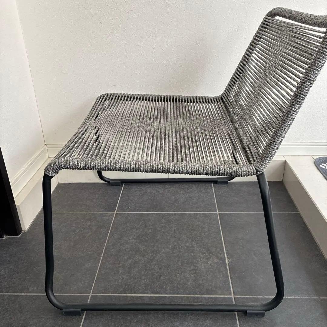 ラウンジチェアー　ロープ