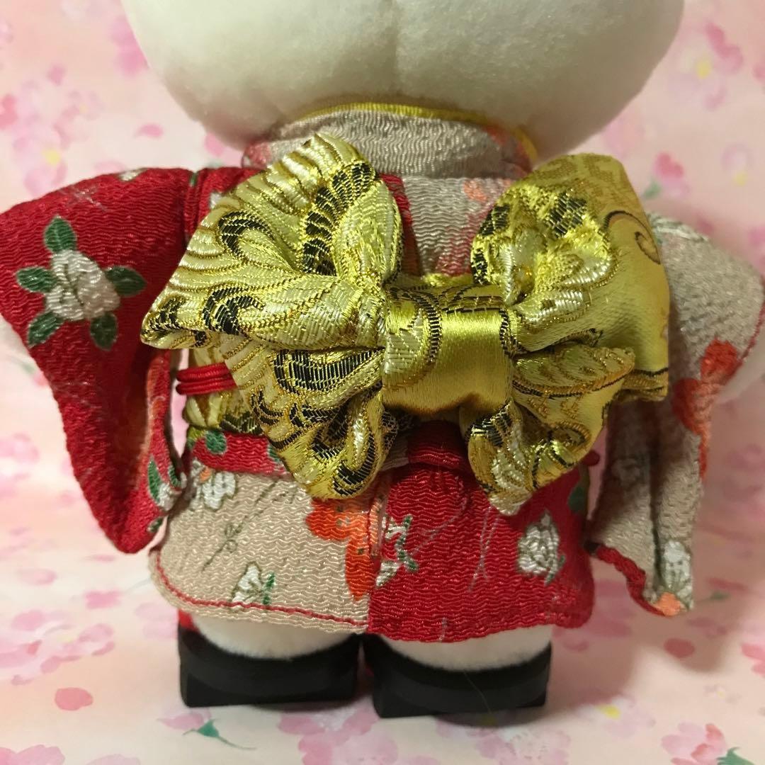 【超レア】【新品】vivitix キティ ぬいぐるみ 振袖 着物 1999年