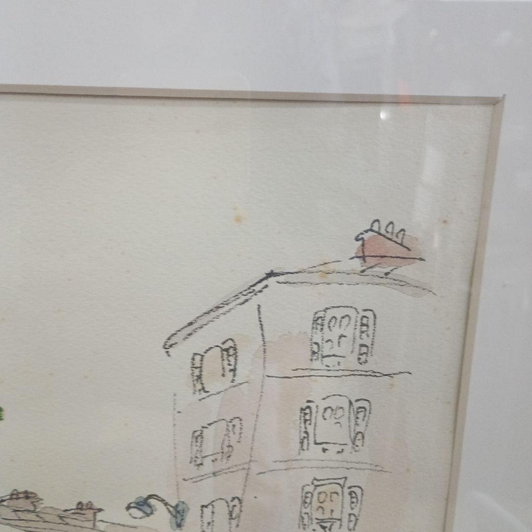 7778)水彩画　藤森悠二（ふじもりゆうじ）の「パリ？」