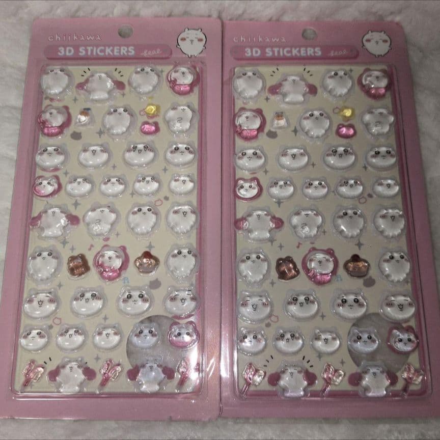 ちいかわ　ボンボンドロップシール6点とシール帳