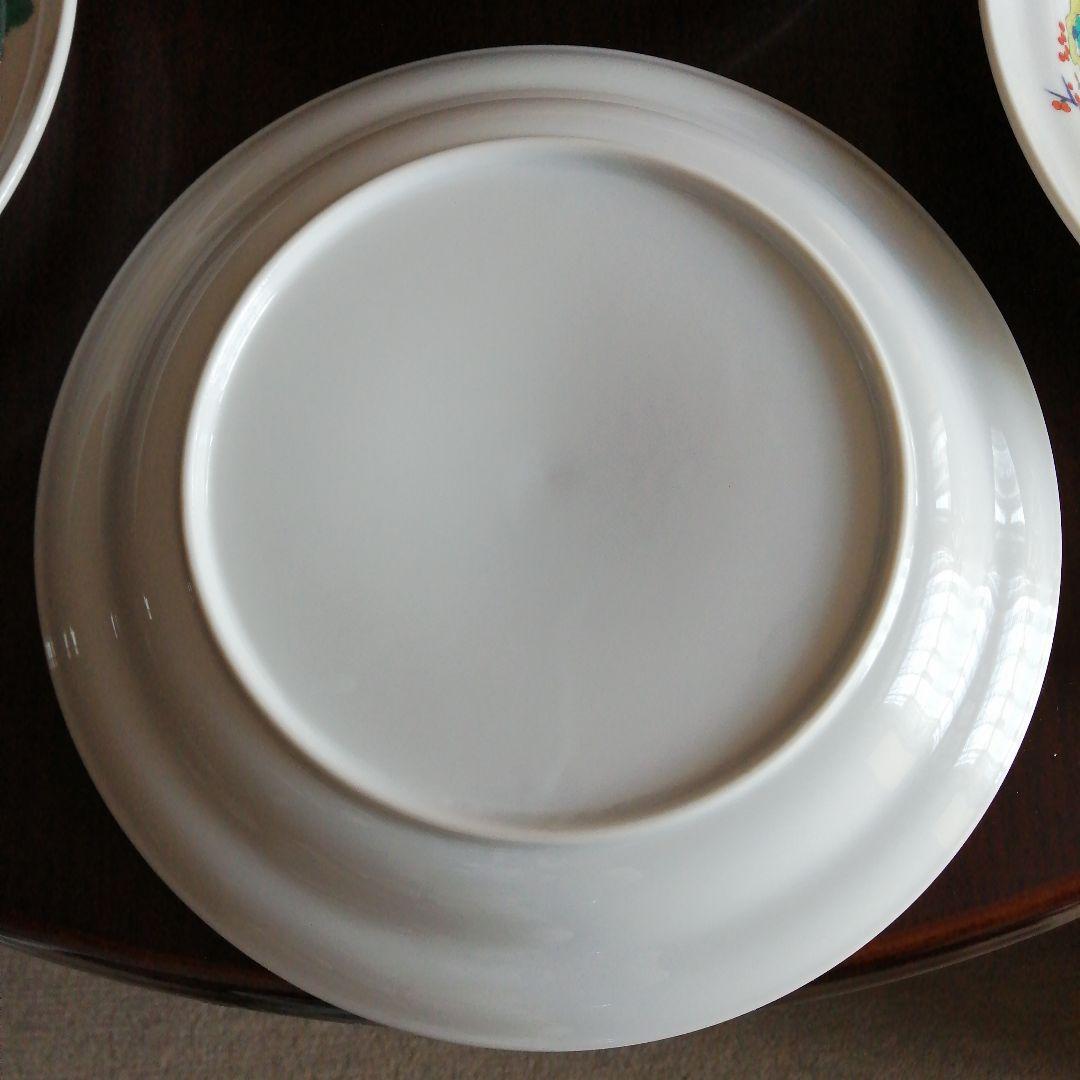 有田焼　柿右衛門様式大皿　10枚　27.8cm　昭和中期