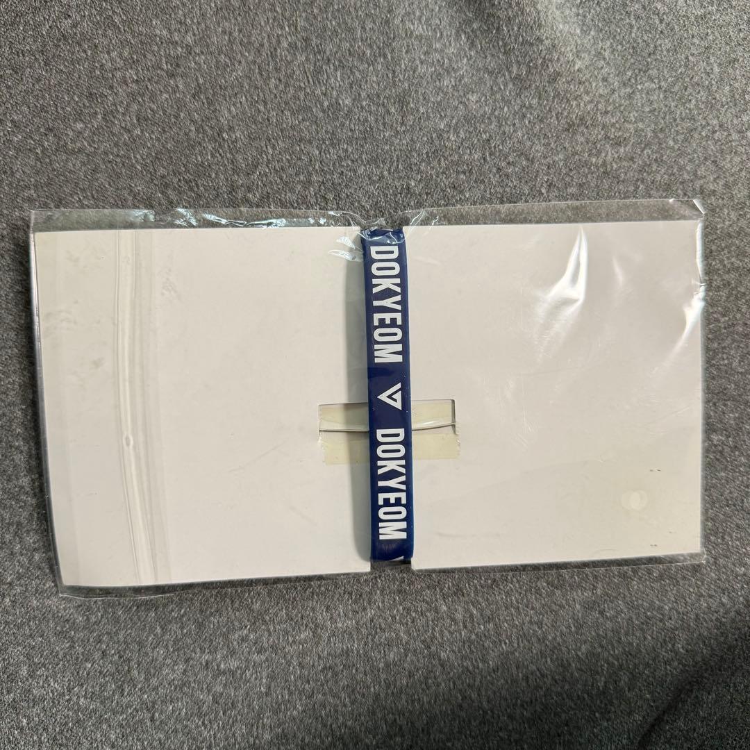 ドギョム　DK SEVENTEEN ネームワッペン&ラバーバンド 2017