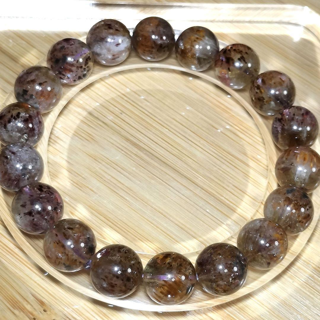 【魂の浄化】オーラライト23(カコクセナイトインクォーツ)／10mmブレスレット