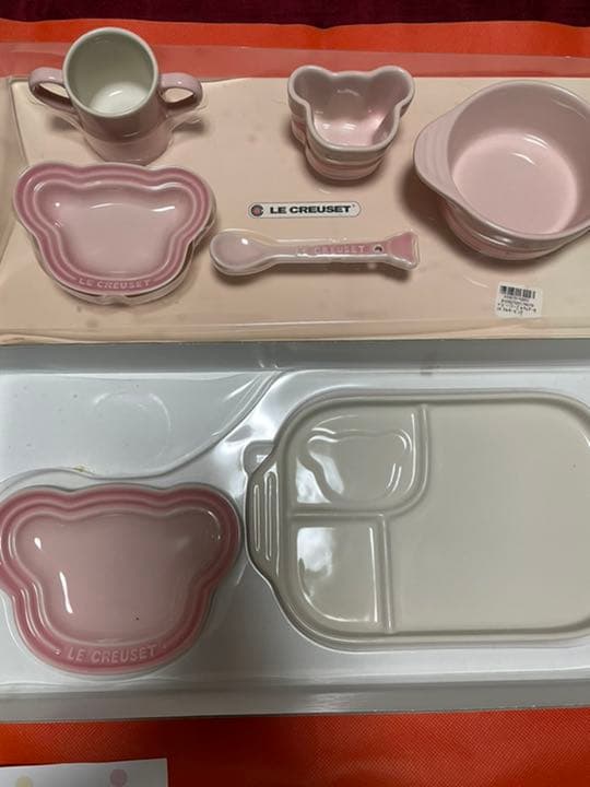 ルクルーゼ ベビー食器 お食い初め 7点セット
