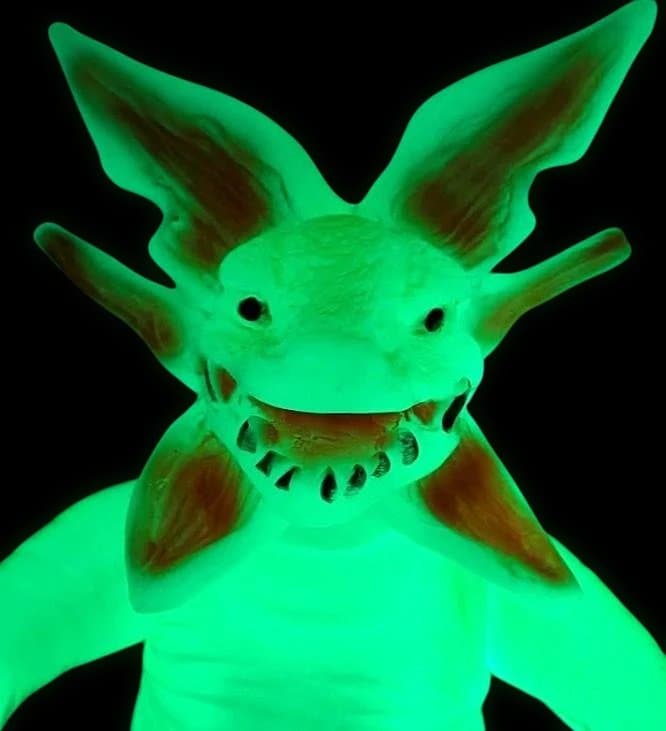 ガボラ 蓄光版「ウルトラマン」登場怪獣（ブルマァク復刻）ソフビフィギュア