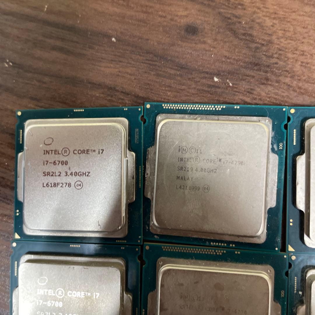 m*o様 CPU 6世代x4　4世代x4　g4400x1 9個セット
