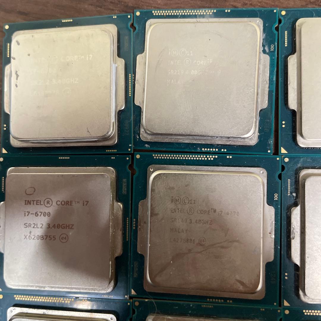 m*o様 CPU 6世代x4　4世代x4　g4400x1 9個セット
