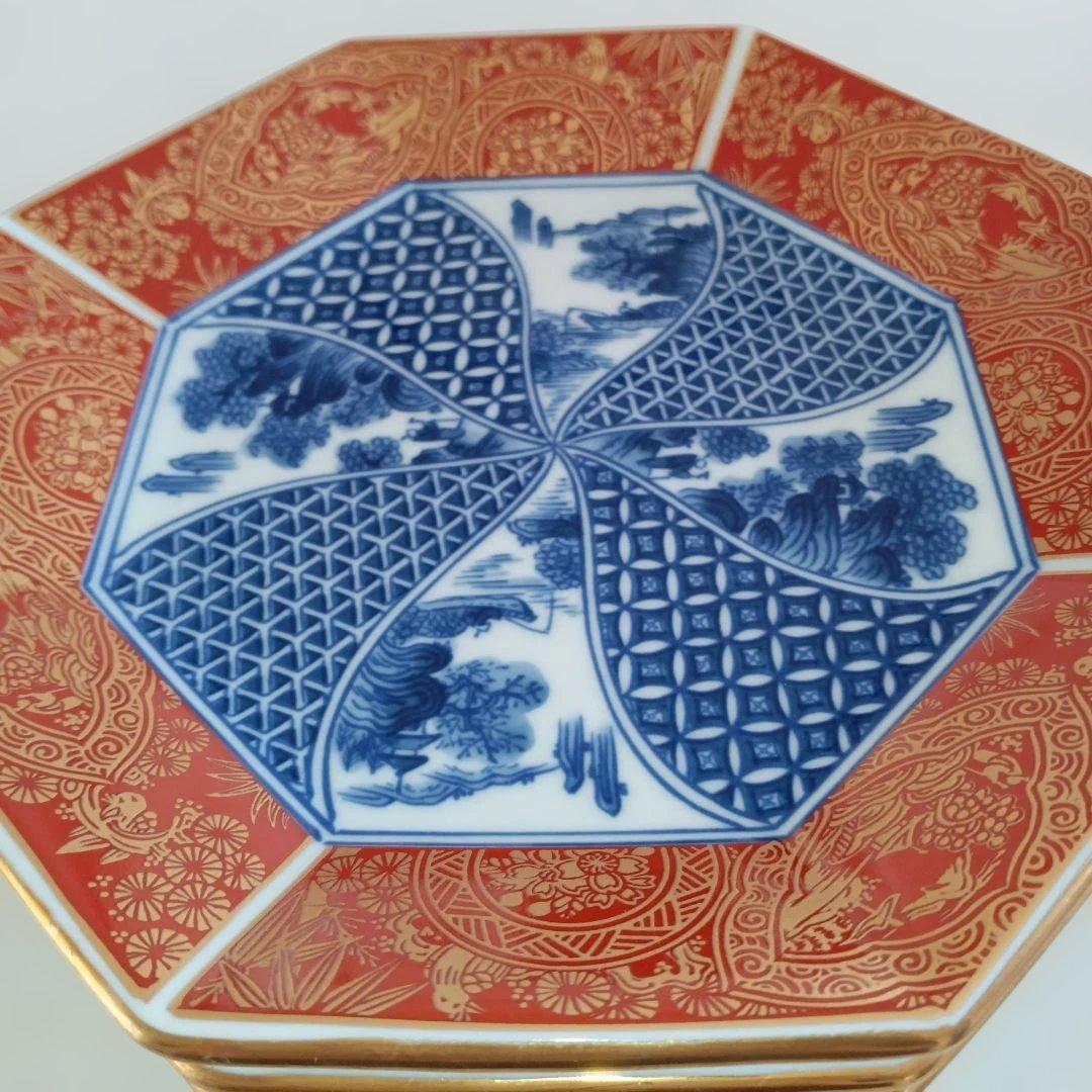 有田焼八角銘々皿古伊万里６枚