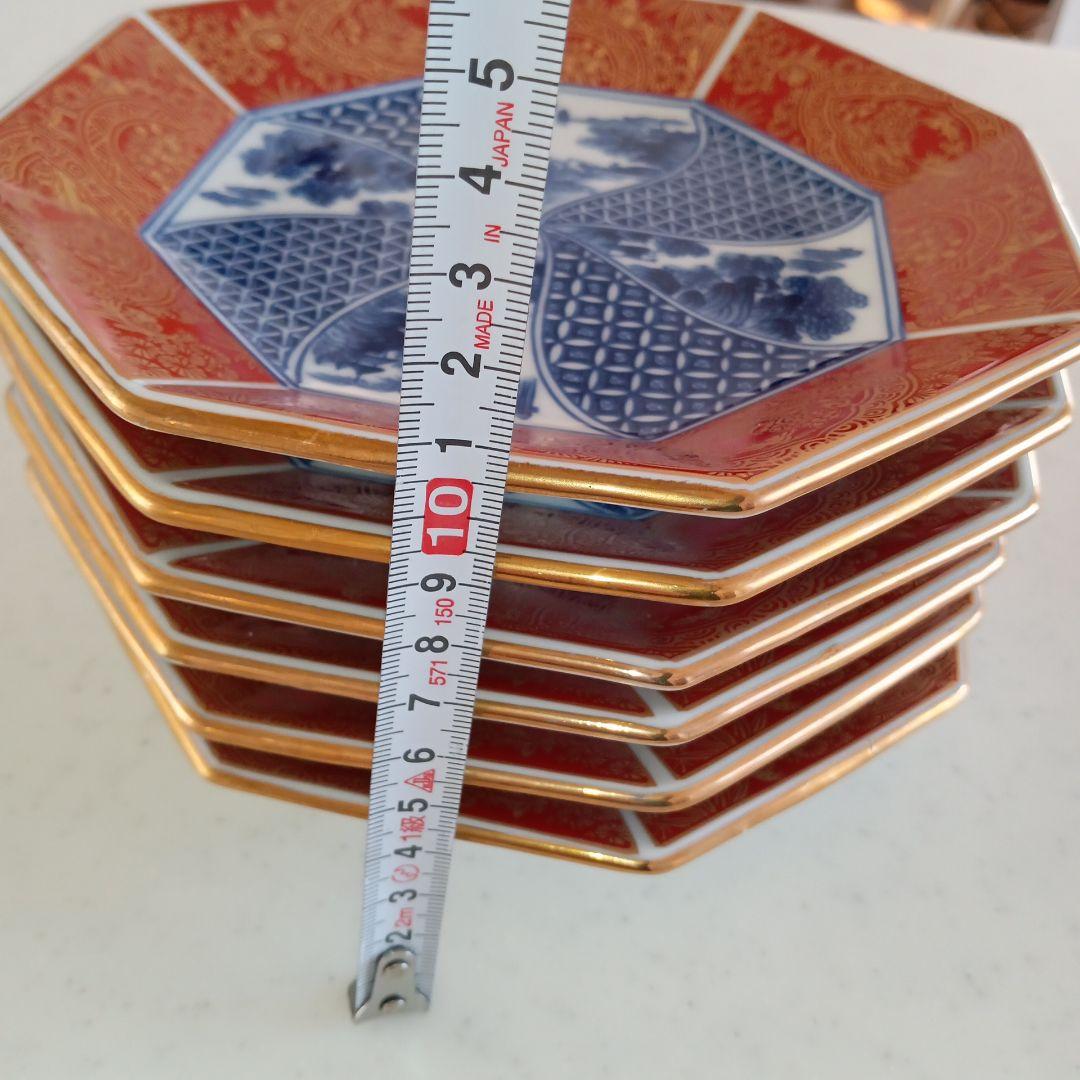 有田焼八角銘々皿古伊万里６枚