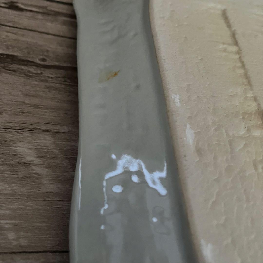 D-4 【美品】スクエア プレート 5枚セット 銘々皿 角皿 レトロ モダン