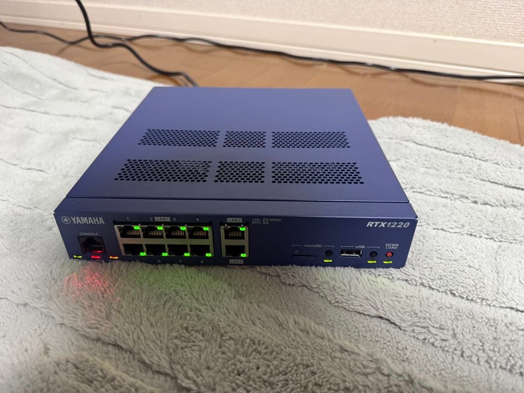 YAMAHA RTX1220 有線LANルーター