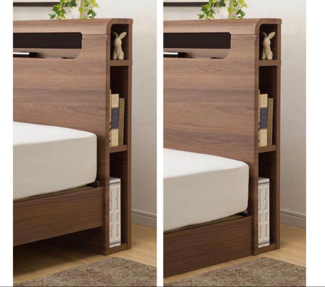 ニトリ　シングルベッドフレーム　マットレス　セット