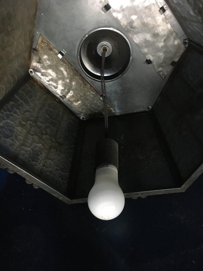 【アンティーク】レトロなランプシェード３個セット