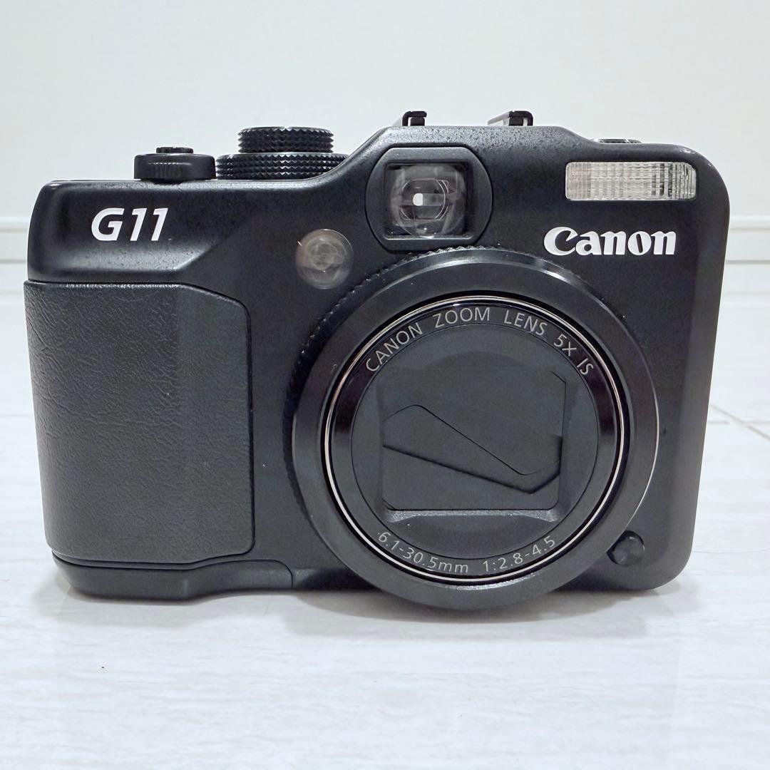 【美品】Canon PowerShot G11 高級カメラ ケース付き