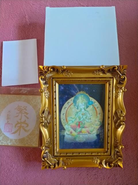 繁栄・魔除け,観世音菩薩化身仏,チベット仏教,不動樹里,♥グリーン・ターラ