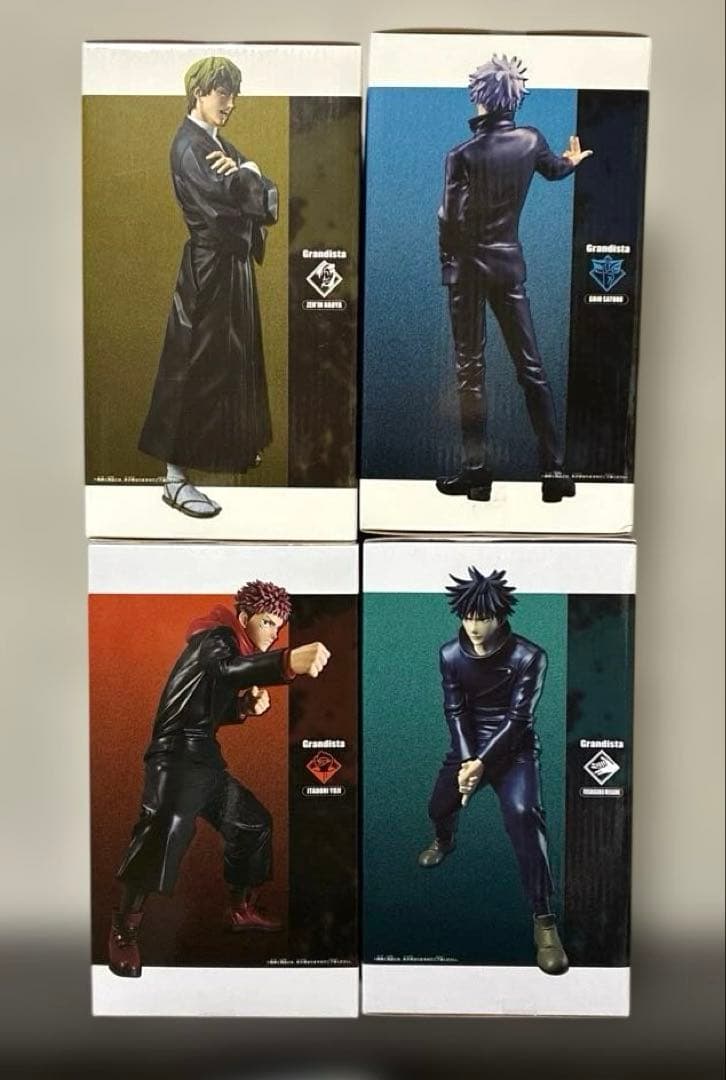 新品未開封　呪術廻戦　Grandista フィギュア　4体セット 匿名配送