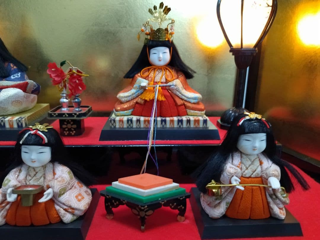 安土雛　木目込人形