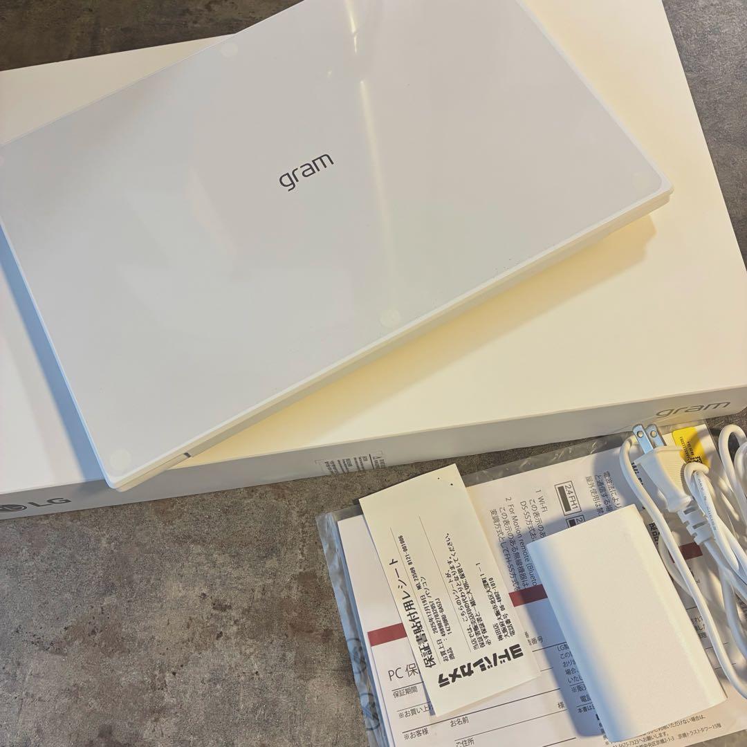 【2月末まで/極美品/箱付き】LGgram 14インチi5/16GB/512