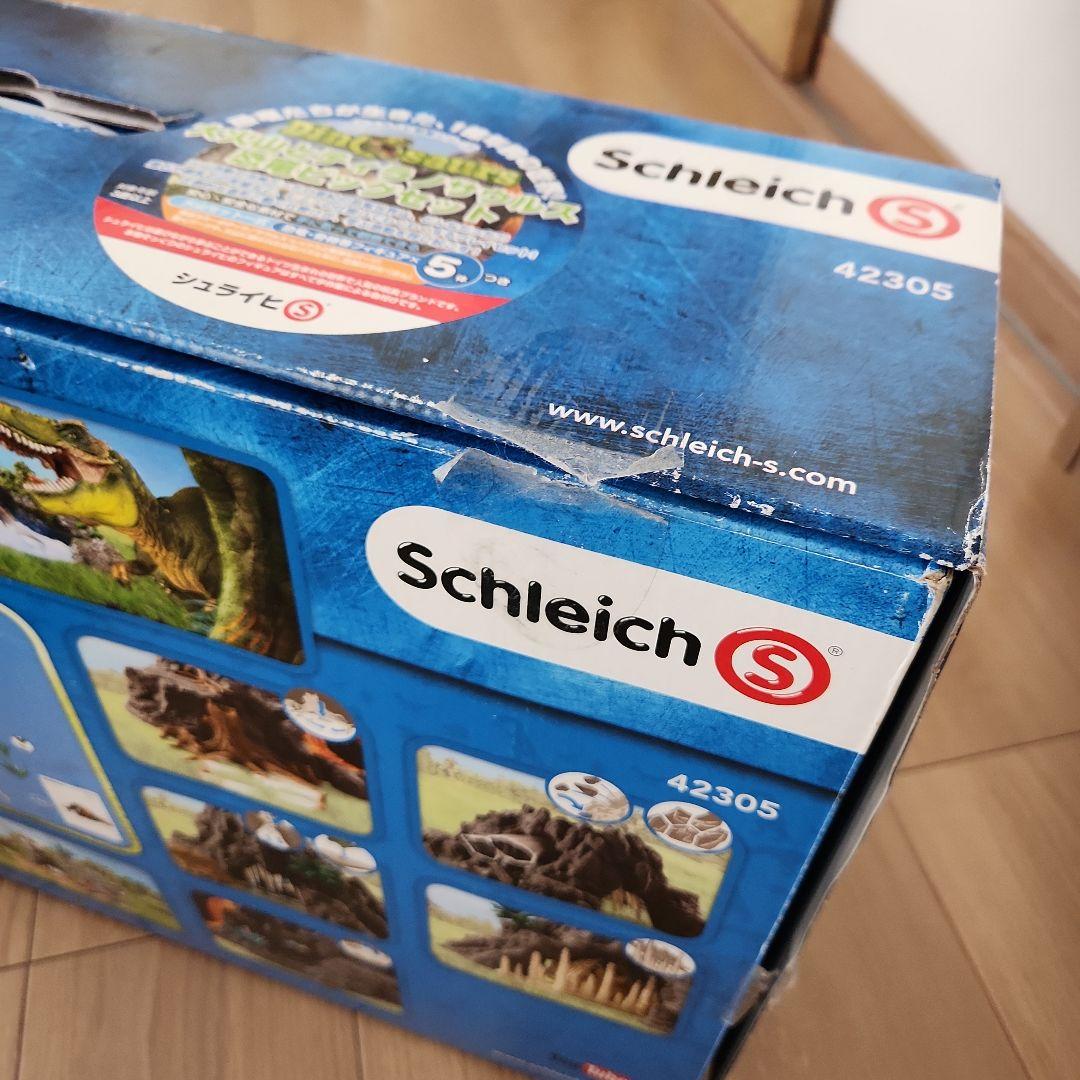 ★ シュライヒ 恐竜 大火山とティラノサウルス恐竜ビッグセット ★ 42305