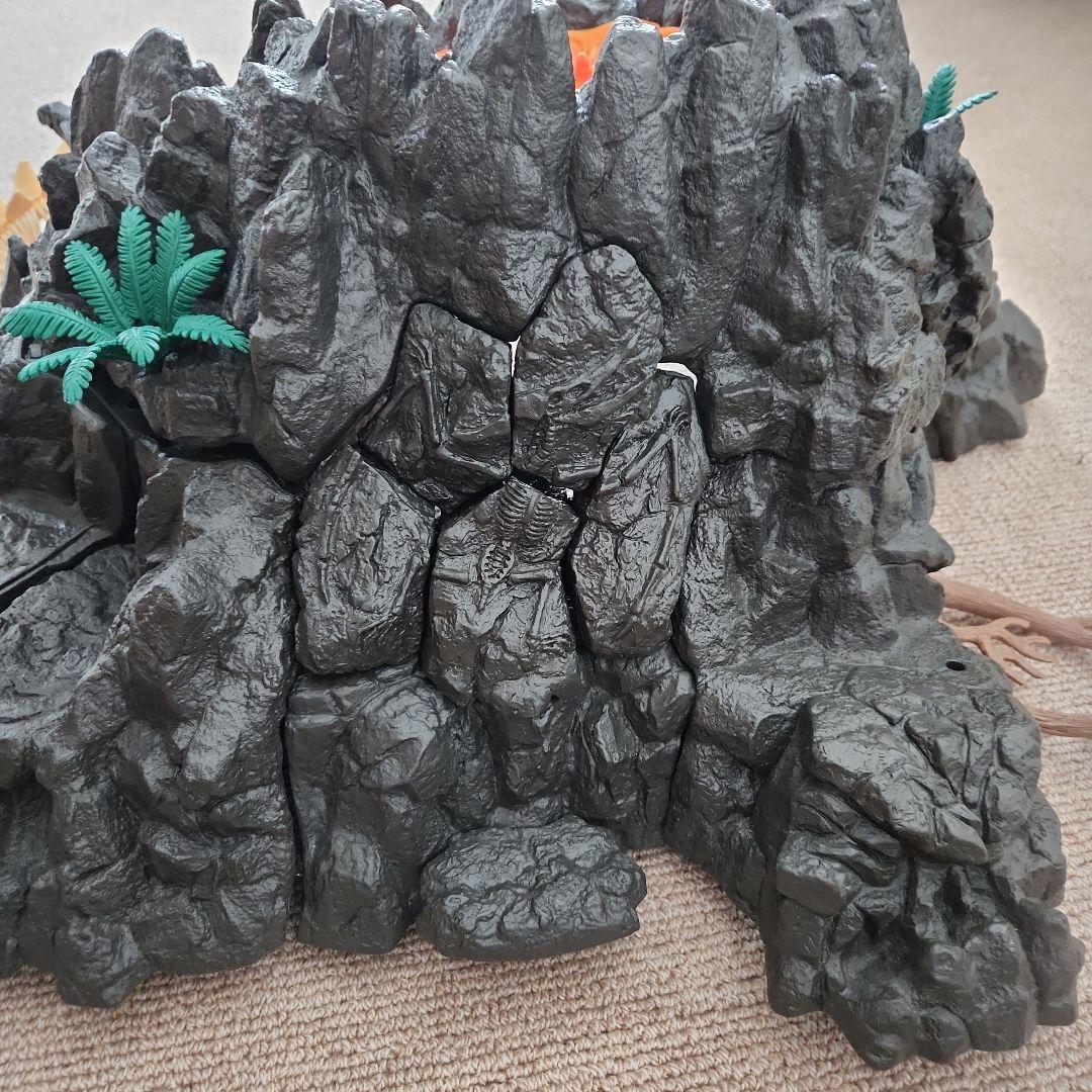 ★ シュライヒ 恐竜 大火山とティラノサウルス恐竜ビッグセット ★ 42305