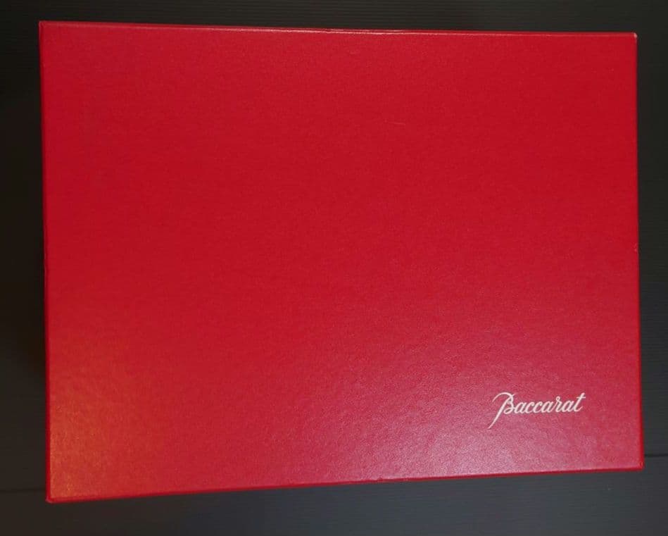 中古品　バカラ　フラワーベース　ツイスト？