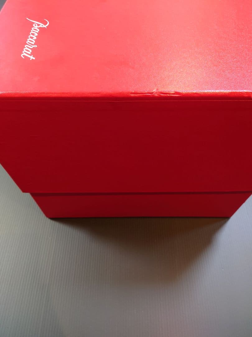 中古品　バカラ　フラワーベース　ツイスト？