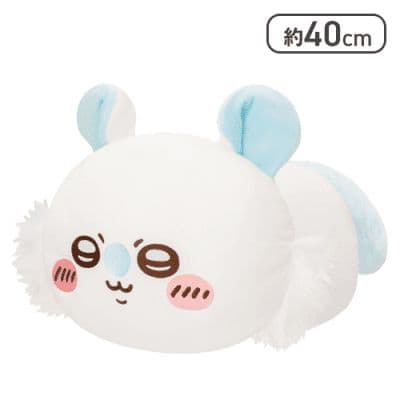もっちるねそべりBIGぬいぐるみ超BIG 　ちいかわハチワレうさぎモモンガ