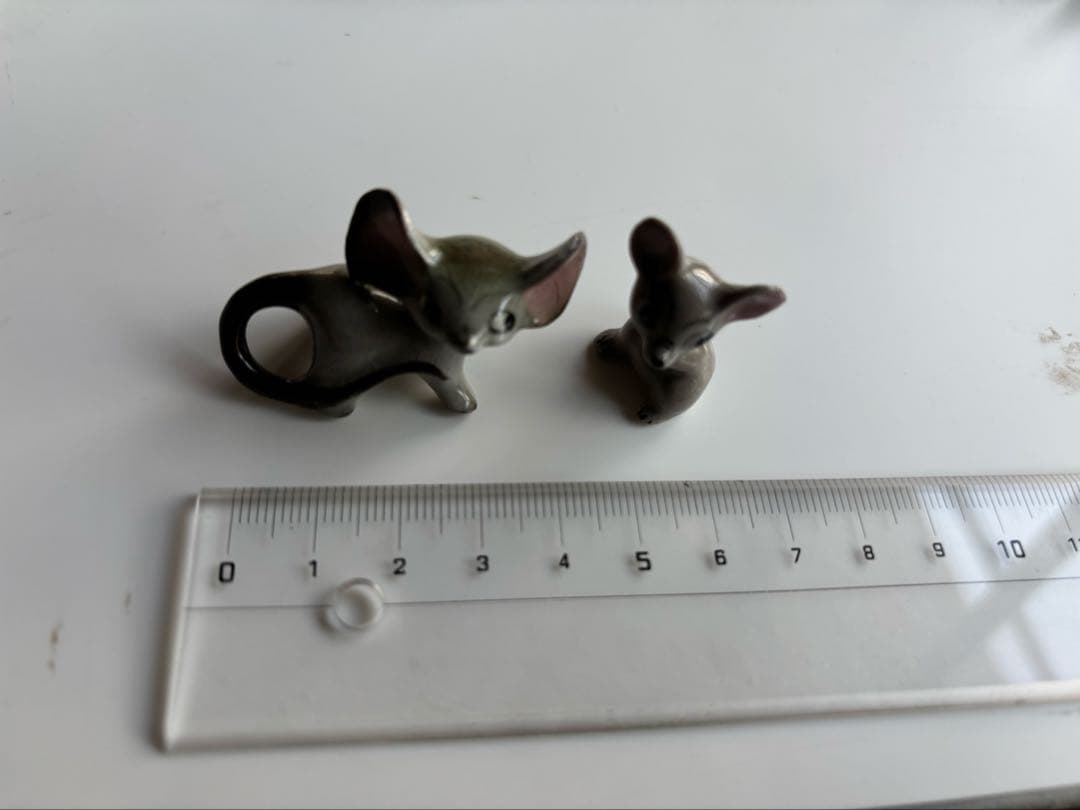 昭和レトロ　陶器製ミニチュア動物セット 約50体