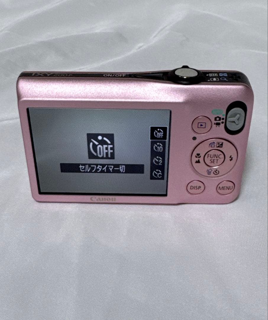 【美品】Canon キャノン　IXY200F コンパクトデジタルカメラ　ピンク