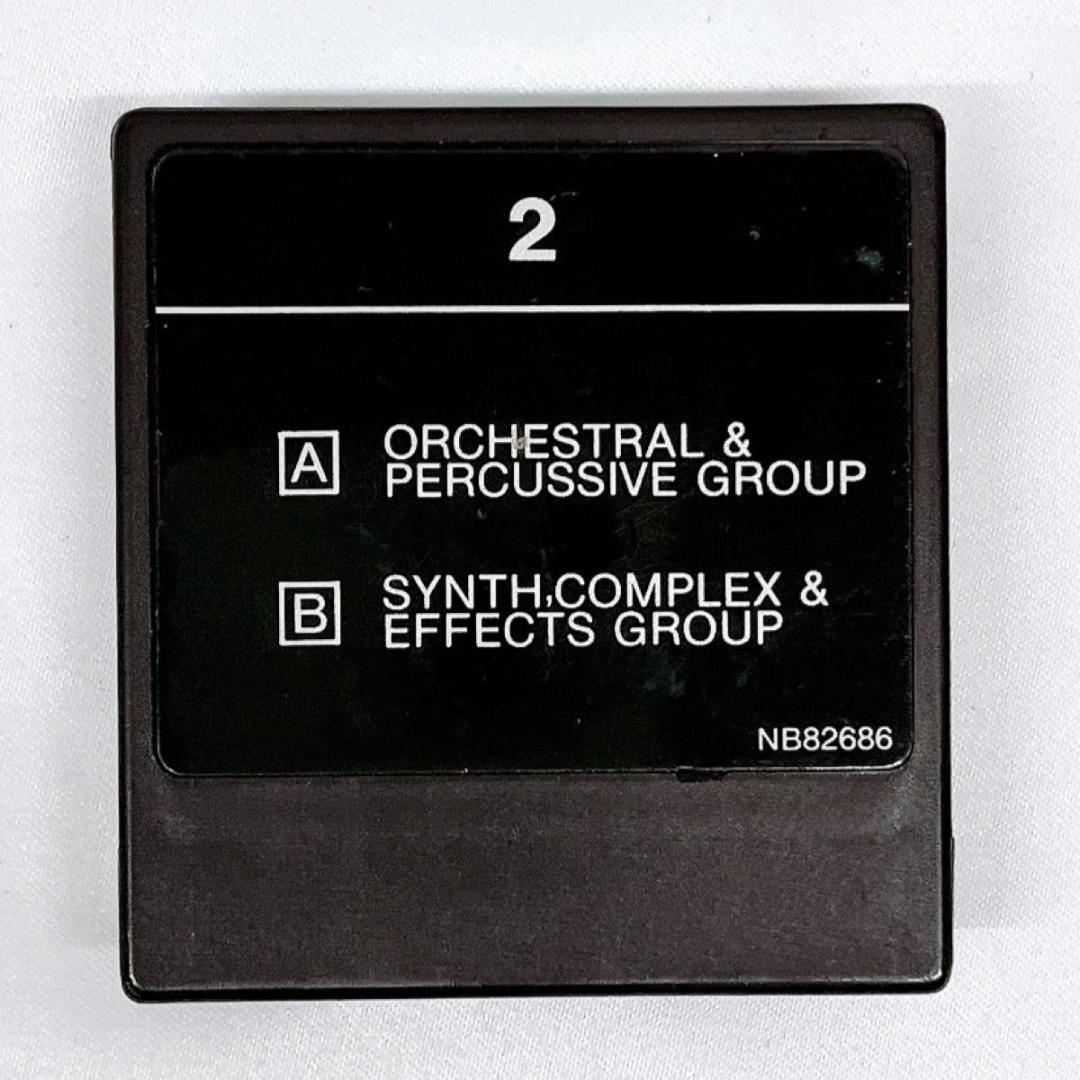YAMAHA ヤマハ DX7 VOICE ROM2 DATA CARTRIDGE