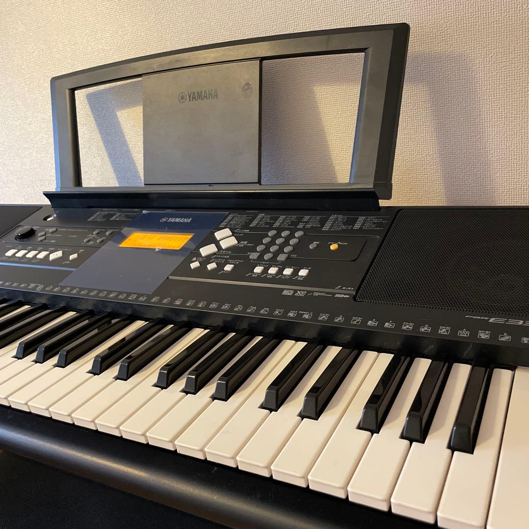 Yamaha GrandPro PSR E333 電子ピアノ 黒