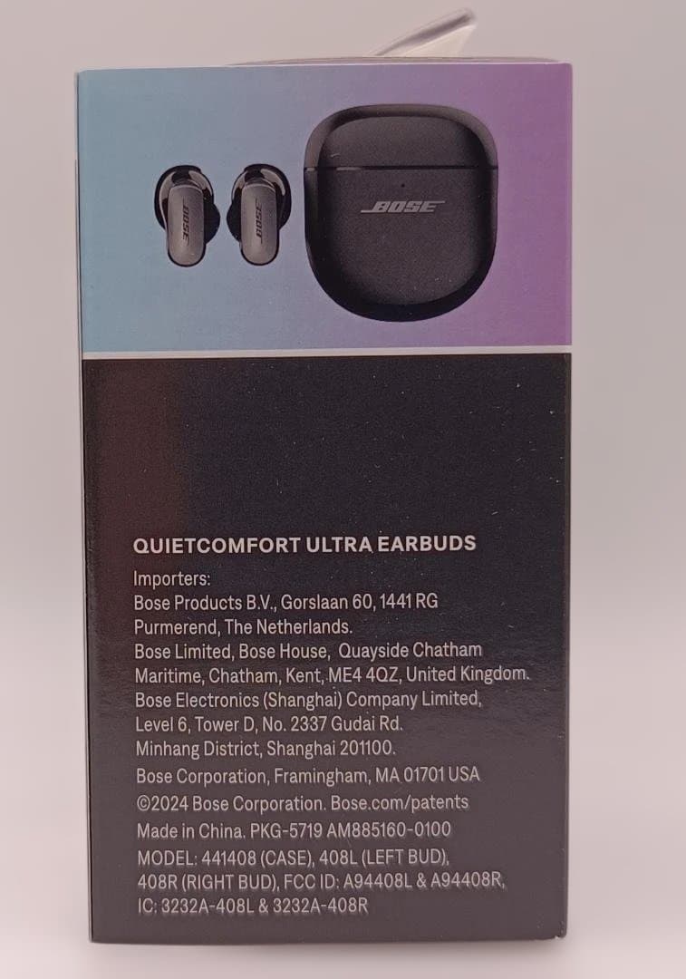 新品未開封 BOSE QUIETCOMFORT ULTRA EARBUDS 黒
