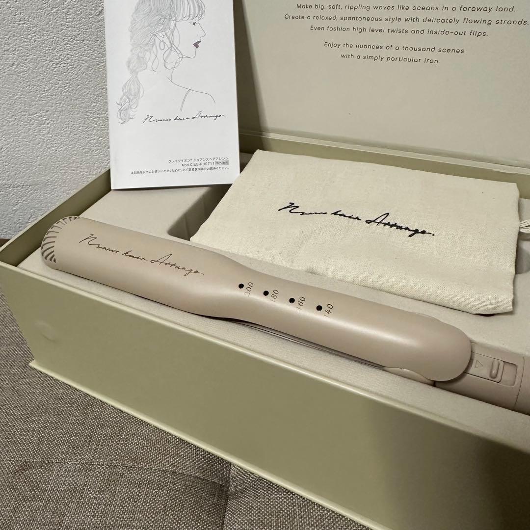 ニュアンスヘアアレンジ クレイツ ストレートアイロン CISG-RU0711
