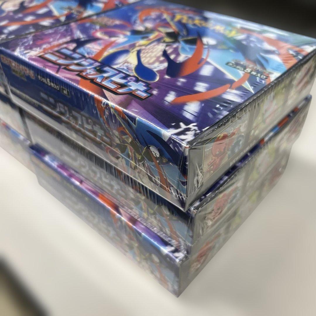 ポケモンカード　ニンジャスピナー　シュリンク付き　新品未開封　6BOX