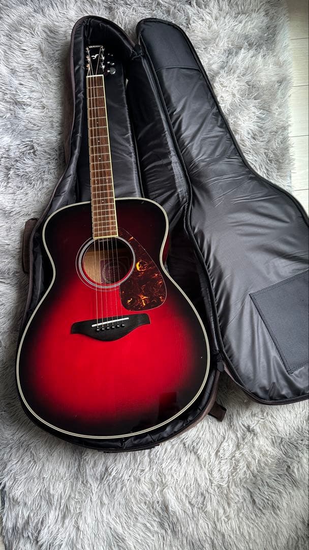 YAMAHA FS720S アコースティックギター 美品 ソフトケース付 アコギ