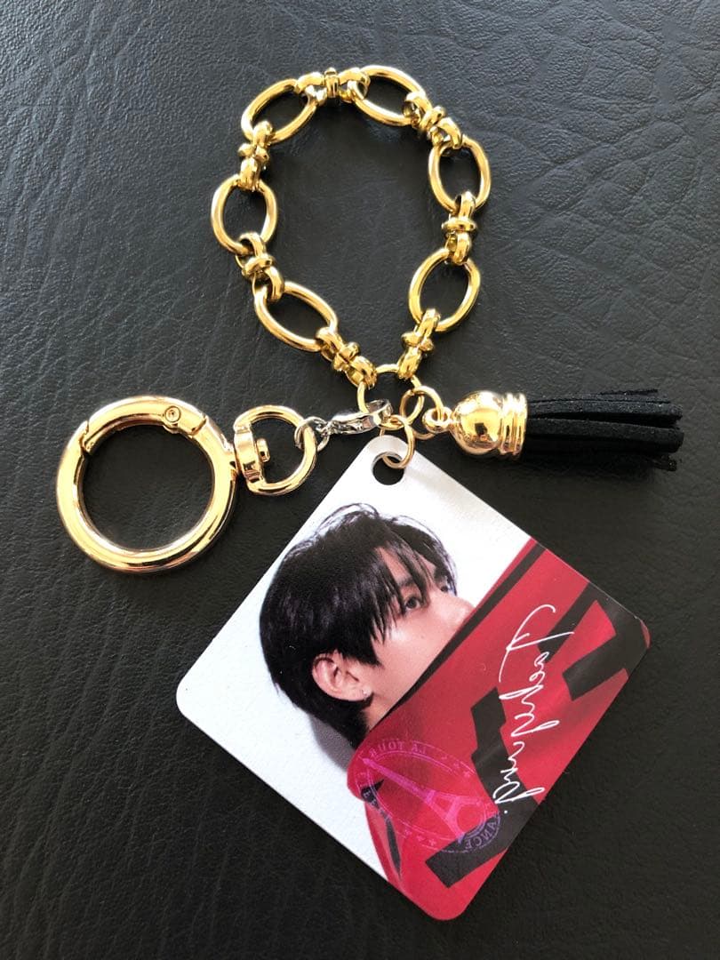 BTS テテ テヒョン V ドリンクマーカー&キーリング　2wayキーリング