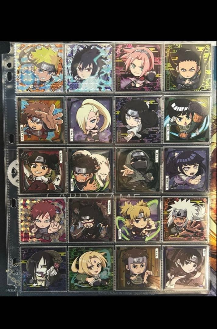 NARUTO シールウエハース 1弾〜4弾コンプリート