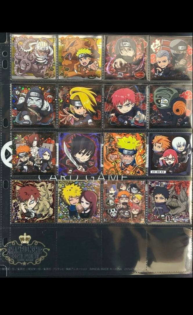 NARUTO シールウエハース 1弾〜4弾コンプリート