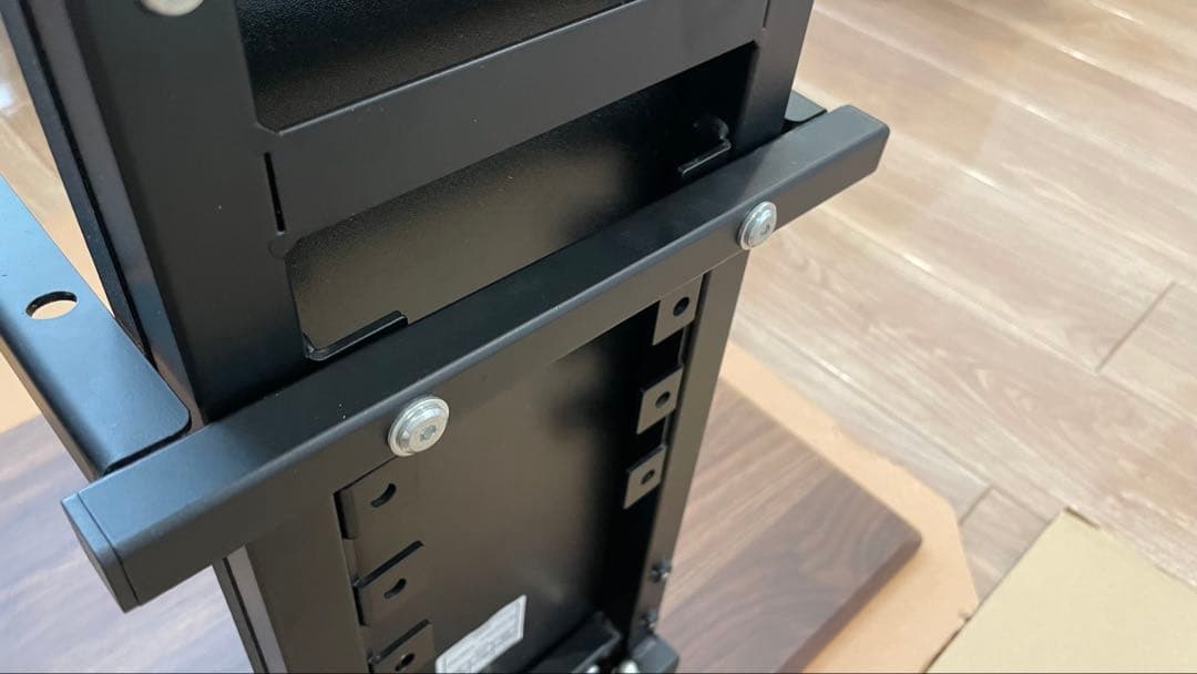 ニトリ 壁寄せTVスタンド(トエルN ロータイプ MBR)