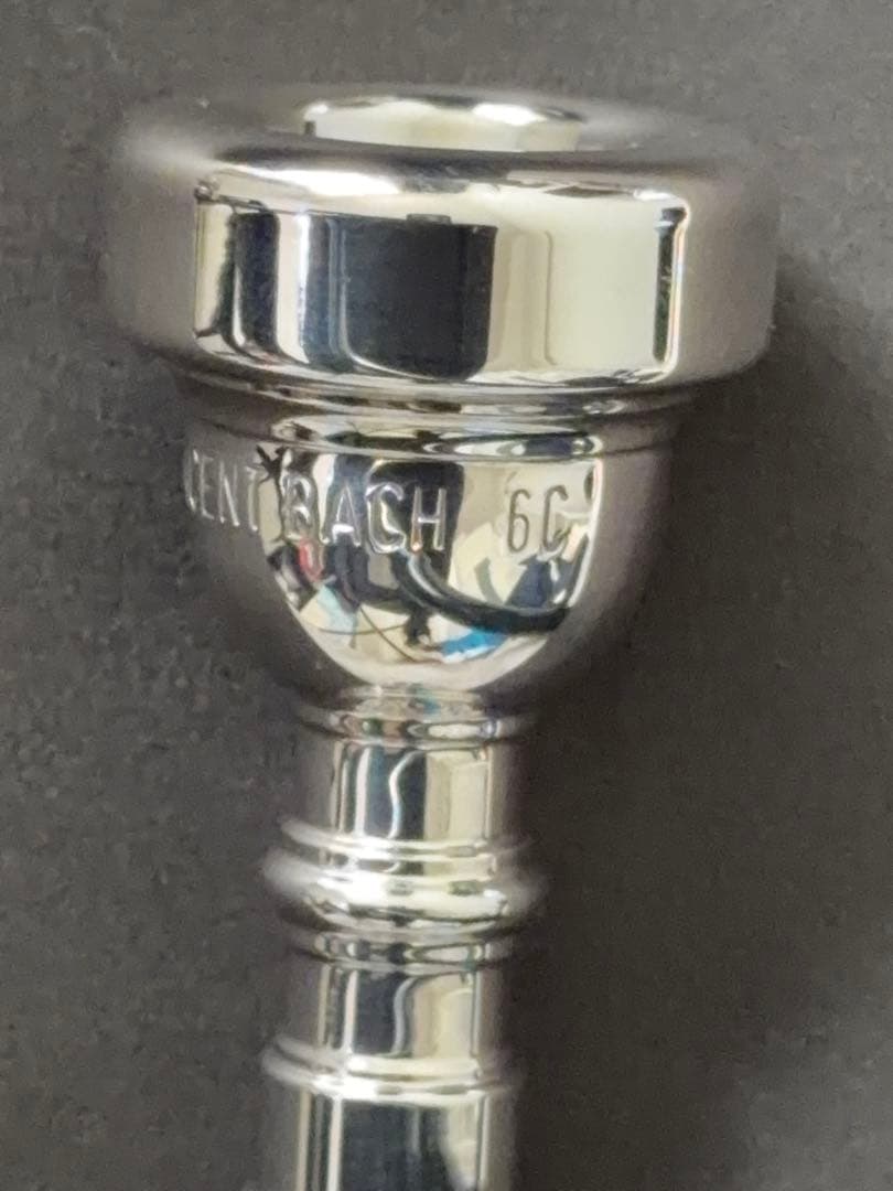 トランペット　マウスピース　Bach 6C