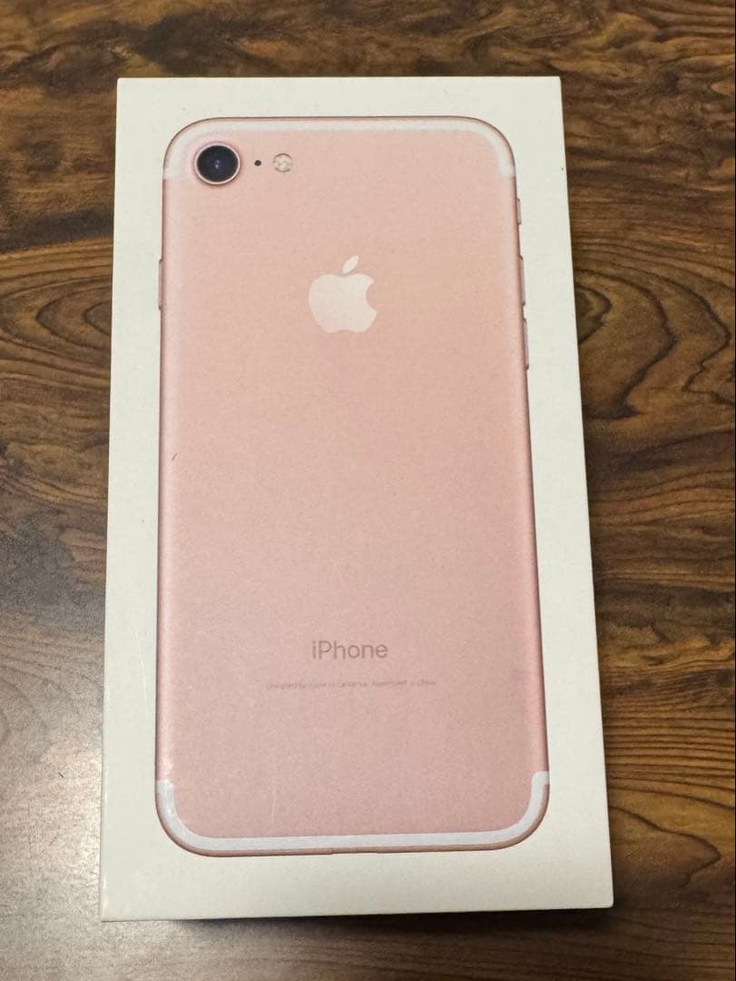 Apple iPhone7 ローズゴールド フルセット 32GB SIMフリー