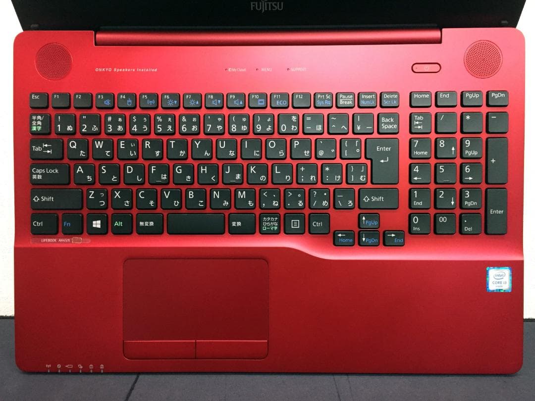 美品　FMV AH45/X i3/6100U/SSD/240GB/8GB/BD