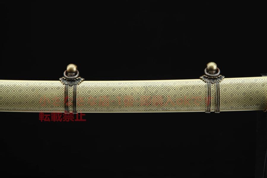 さくら九八軍刀（黄銅鞘）武具　刀装具　日本刀　模造刀 居合刀