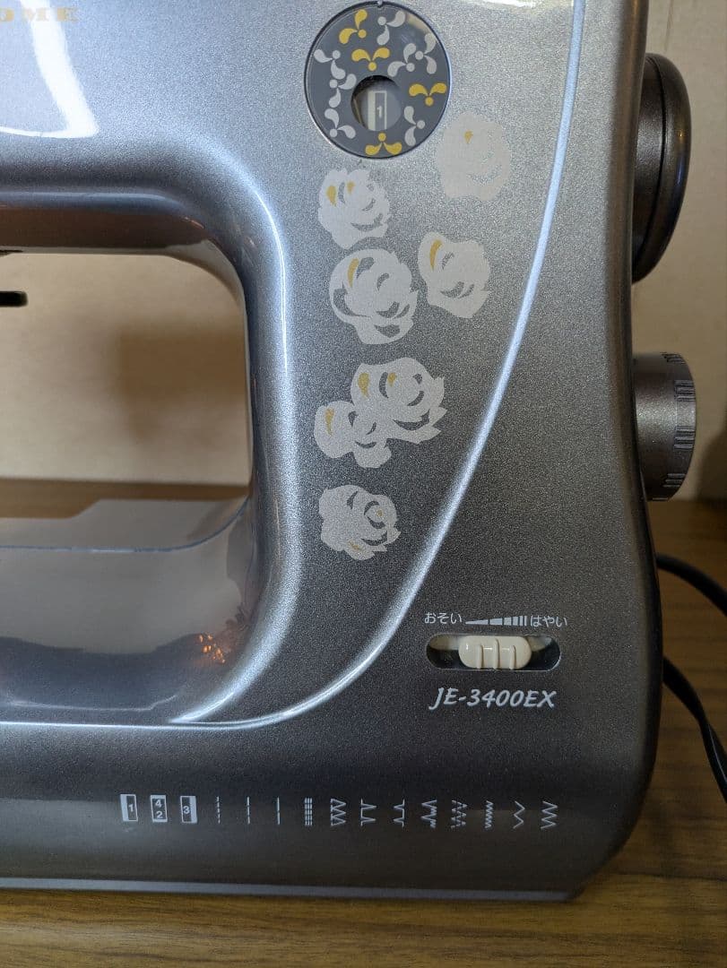 極上美品☆ジャノメ高性能コンパクトミシン☆フットコン対応☆