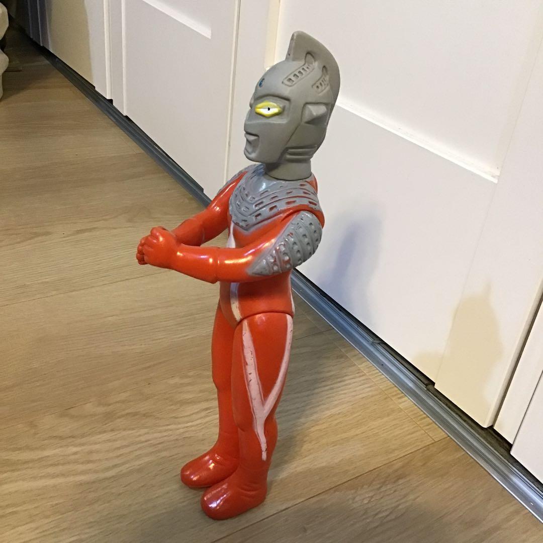 期間限定　昭和レトロ　当時物　美品　マルサン　ソフビ　ウルトラセブン　円谷プロ